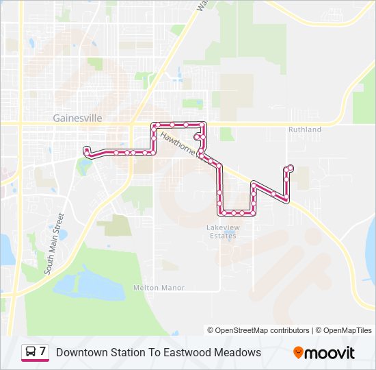 7 Route: Schedules, Stops & Maps - Centerpoint Mall via Pleasant Valley  (Updated)