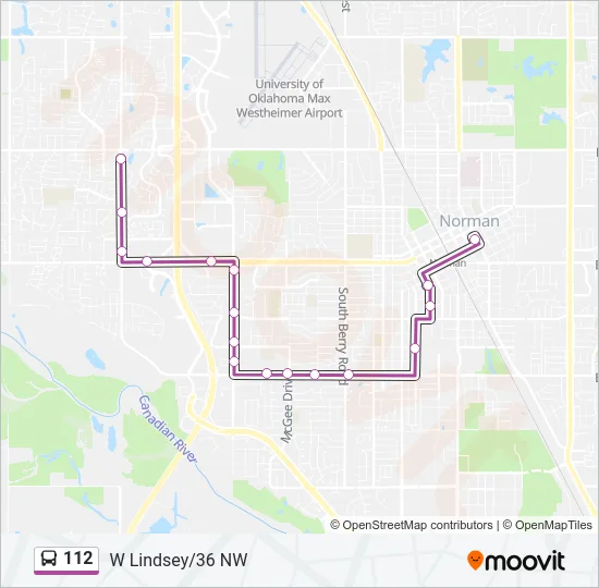 112 Bus Line Map
