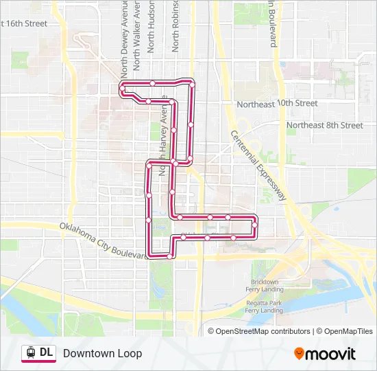DL Light Rail Line Map