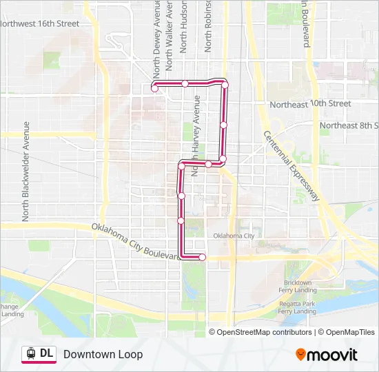 DL Light Rail Line Map