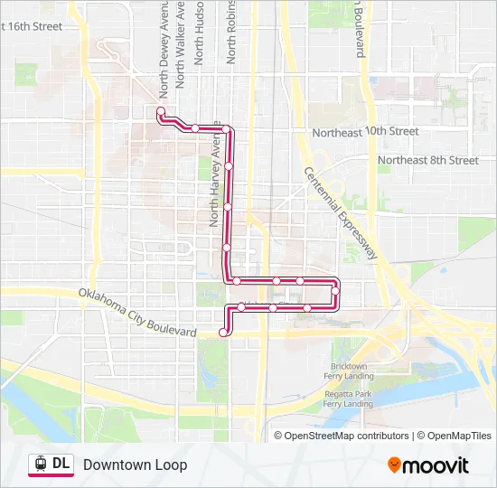 DL Light Rail Line Map