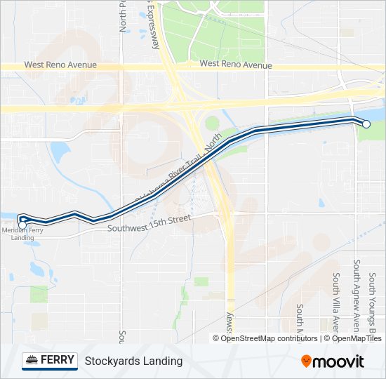 FERRY Line Map