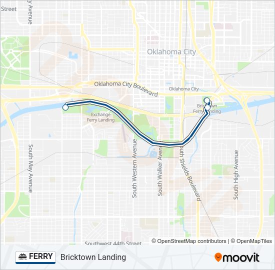 FERRY Line Map