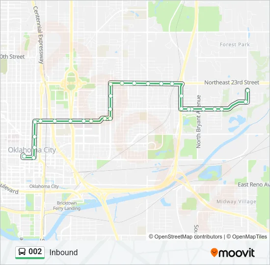 002 Bus Line Map