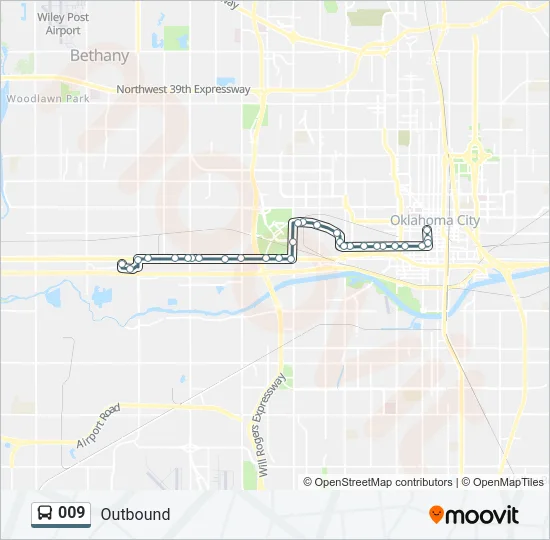 009 Bus Line Map