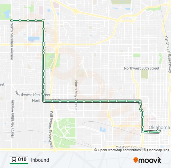 010 bus Line Map