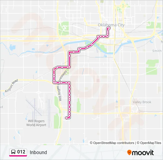 012 Bus Line Map