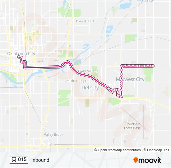 015 Bus Line Map