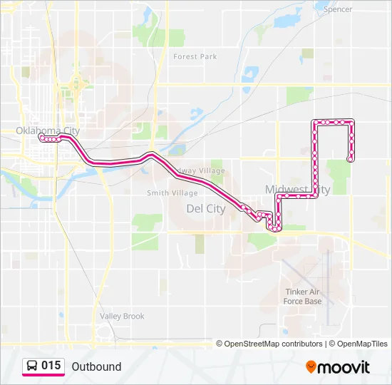 015 Bus Line Map