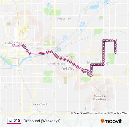 015 Bus Line Map