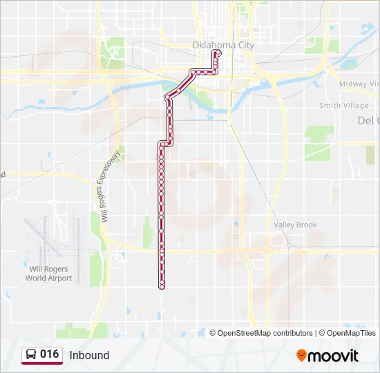 016 Bus Line Map