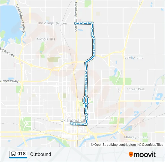 018 Bus Line Map