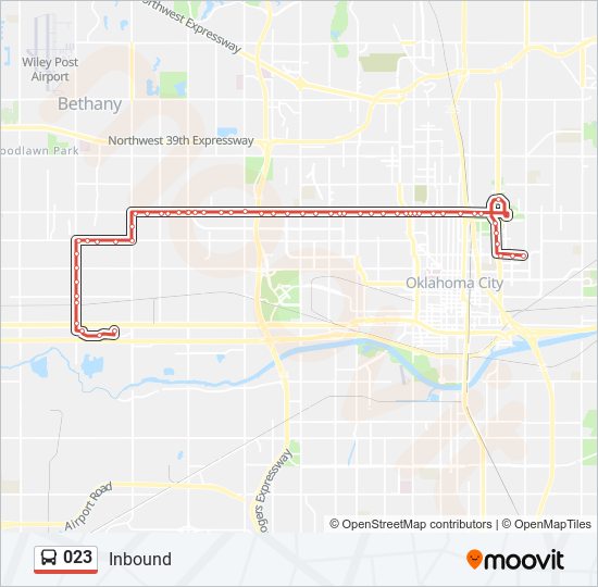 023 Bus Line Map