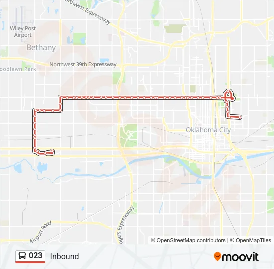 023 Bus Line Map