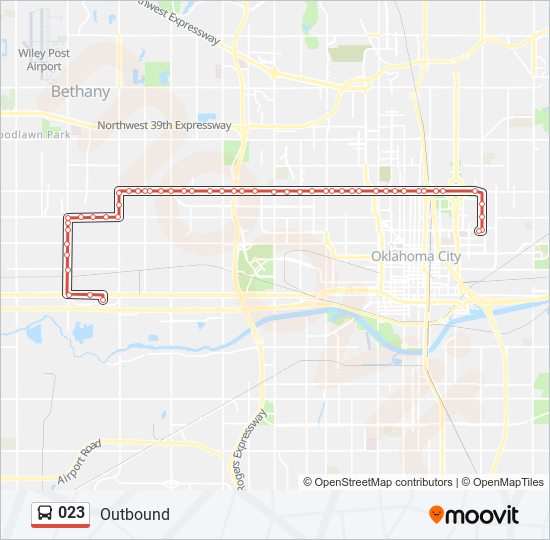 023 bus Line Map