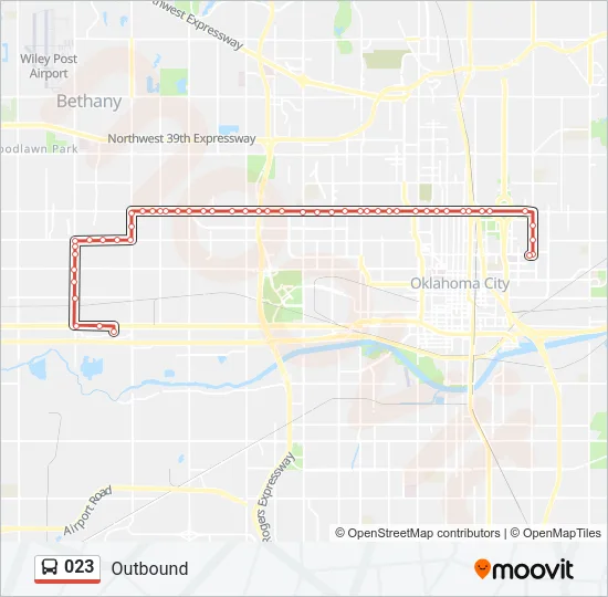 023 Bus Line Map