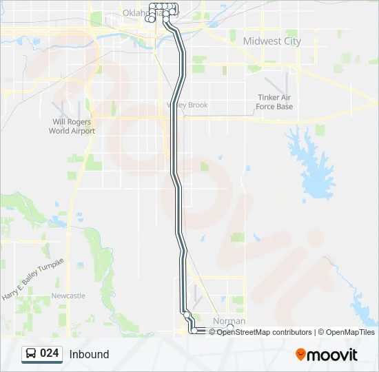 024 Bus Line Map