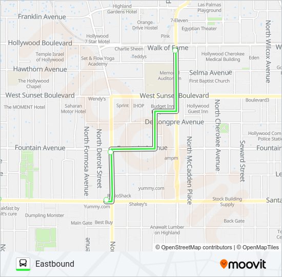CITYLINE COMMUTER Bus Line Map