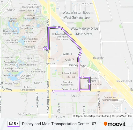 07 Bus Line Map
