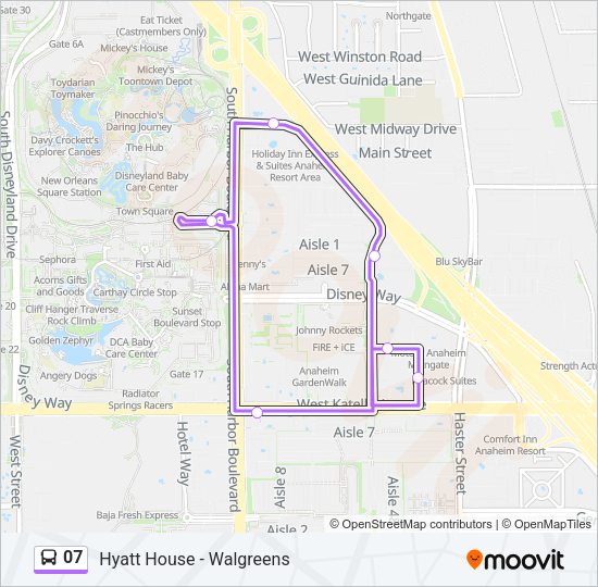 07 Bus Line Map