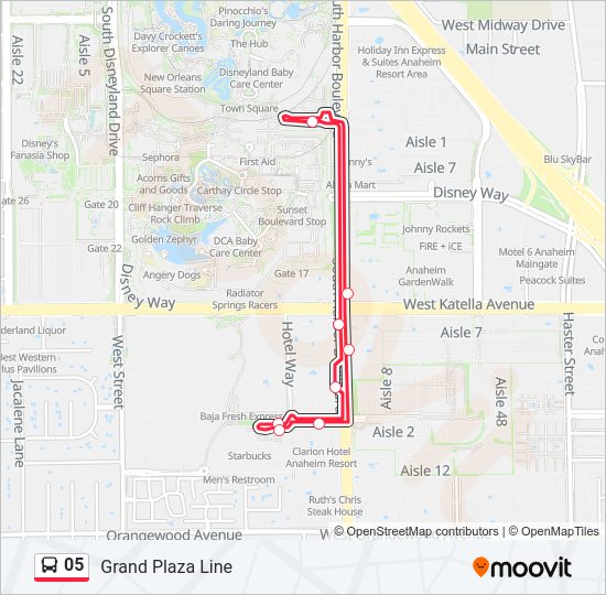 05 bus Line Map