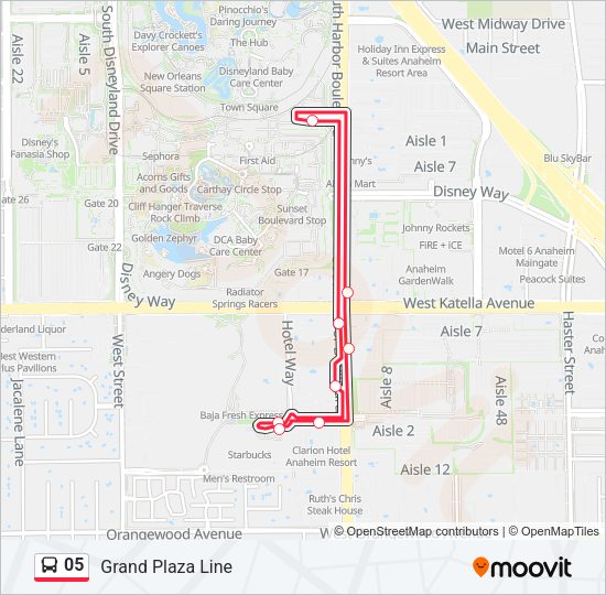 05 Bus Line Map