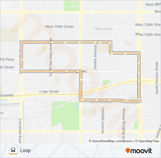 THE LINK - ATHENS Bus Line Map