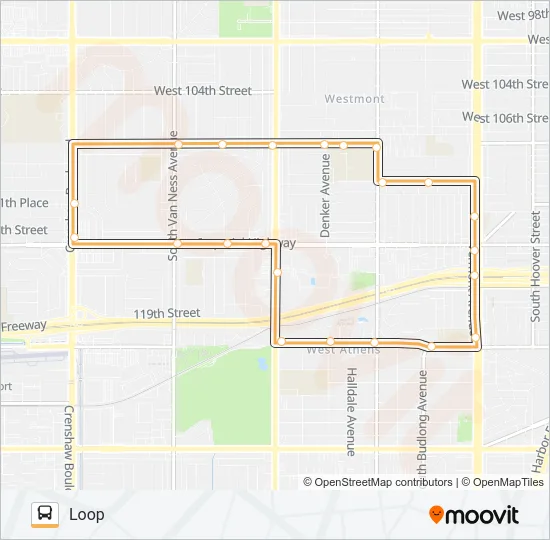 THE LINK - ATHENS Bus Line Map
