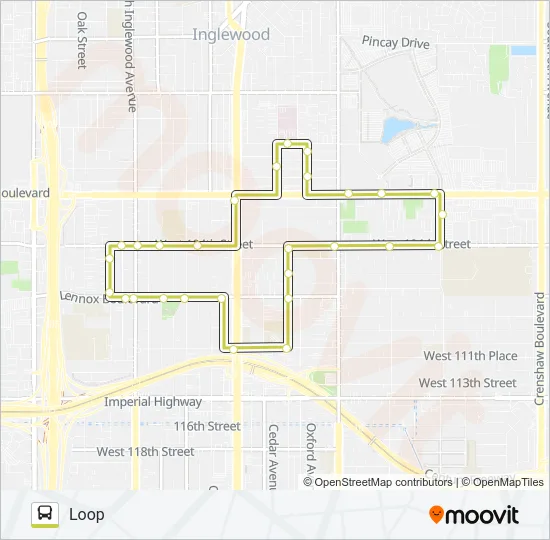 THE LINK - LENNOX Bus Line Map