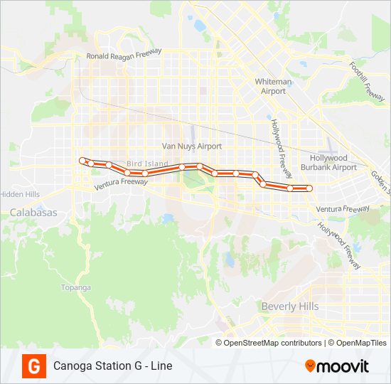 Metro G Line Route Schedules Stops Maps Canoga Station G Line metro-g-line-route-schedules-stops-maps-canoga-station-g-line