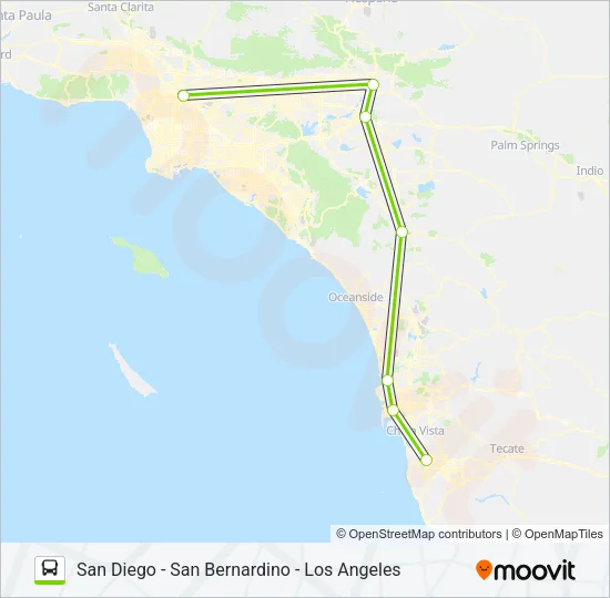 FLIXBUS 2015 Bus Line Map