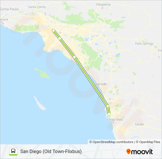 FLIXBUS 2017 Bus Line Map