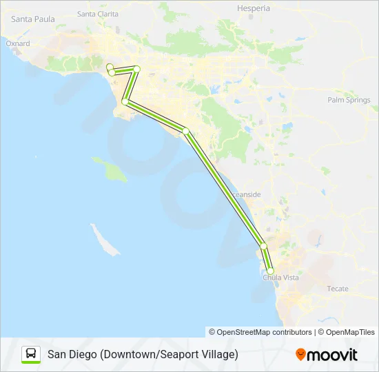 FLIXBUS 2017 Bus Line Map