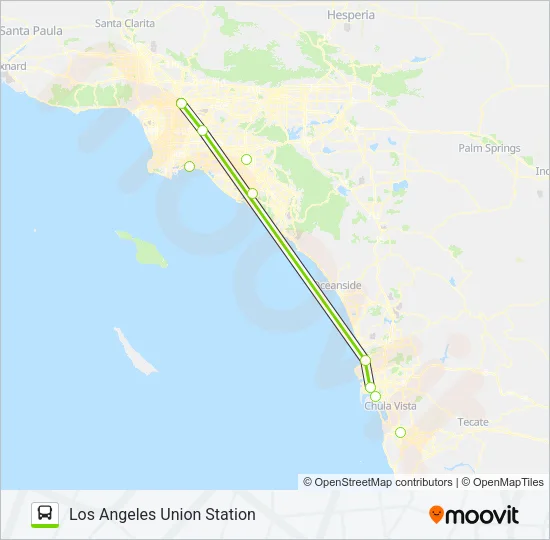 FLIXBUS 2017 Bus Line Map