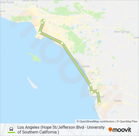 FLIXBUS 2017 Bus Line Map
