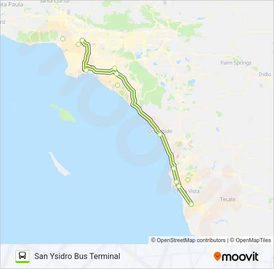 FLIXBUS 2017 Bus Line Map