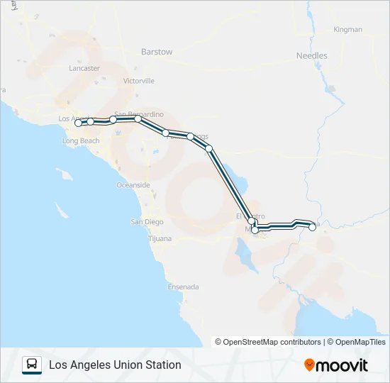 GREYHOUND US0850 Bus Line Map
