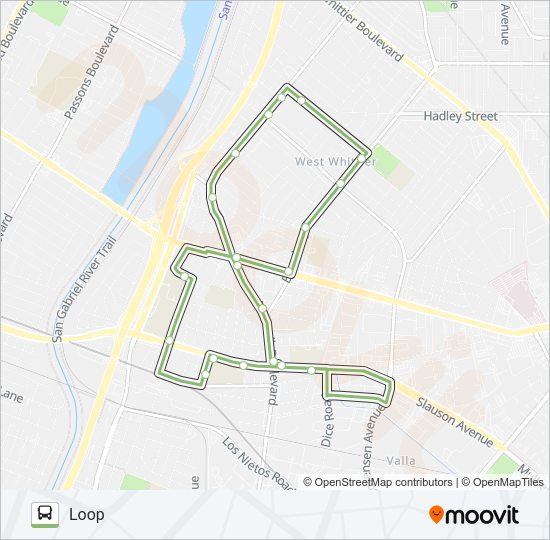 SUNSHINE SHUTTLE ROUTE C Bus Line Map