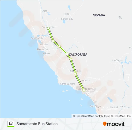 FLIXBUS 2007 Bus Line Map