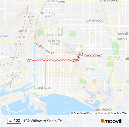 How to get to Afterlife in Long Beach by Bus?