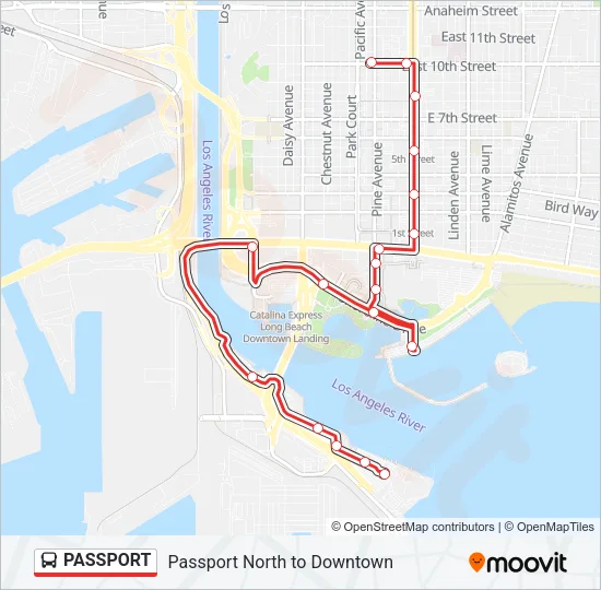 PASSPORT Bus Line Map