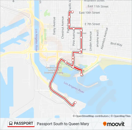 PASSPORT Bus Line Map
