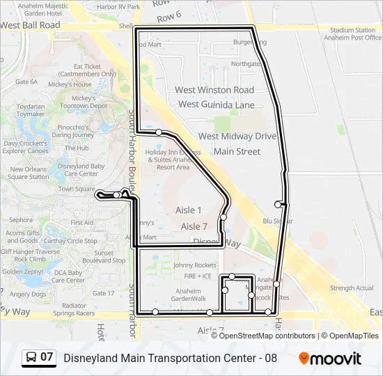 07 Bus Line Map