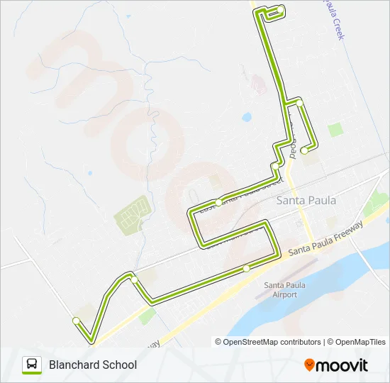 TRIPPER Bus Line Map