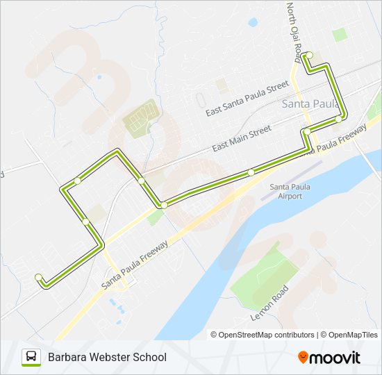 TRIPPER Bus Line Map