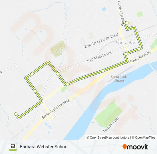 TRIPPER Bus Line Map