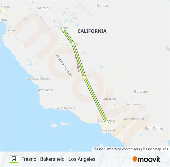 FLIXBUS 2008 Bus Line Map