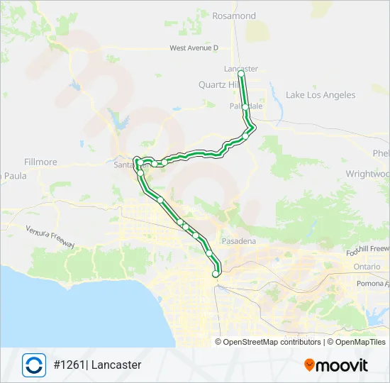 AV LINE Train Line Map
