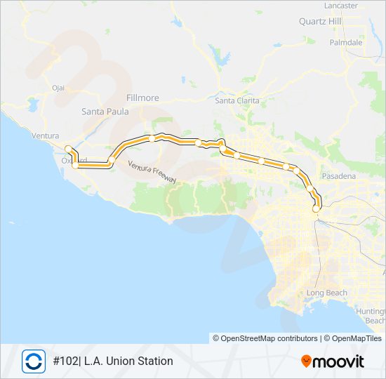 VC LINE Train Line Map