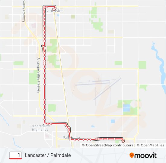 1 Route Schedules Stops Maps Boulevard Transi Updated